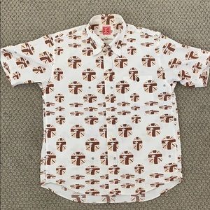Bape short sleeve button up